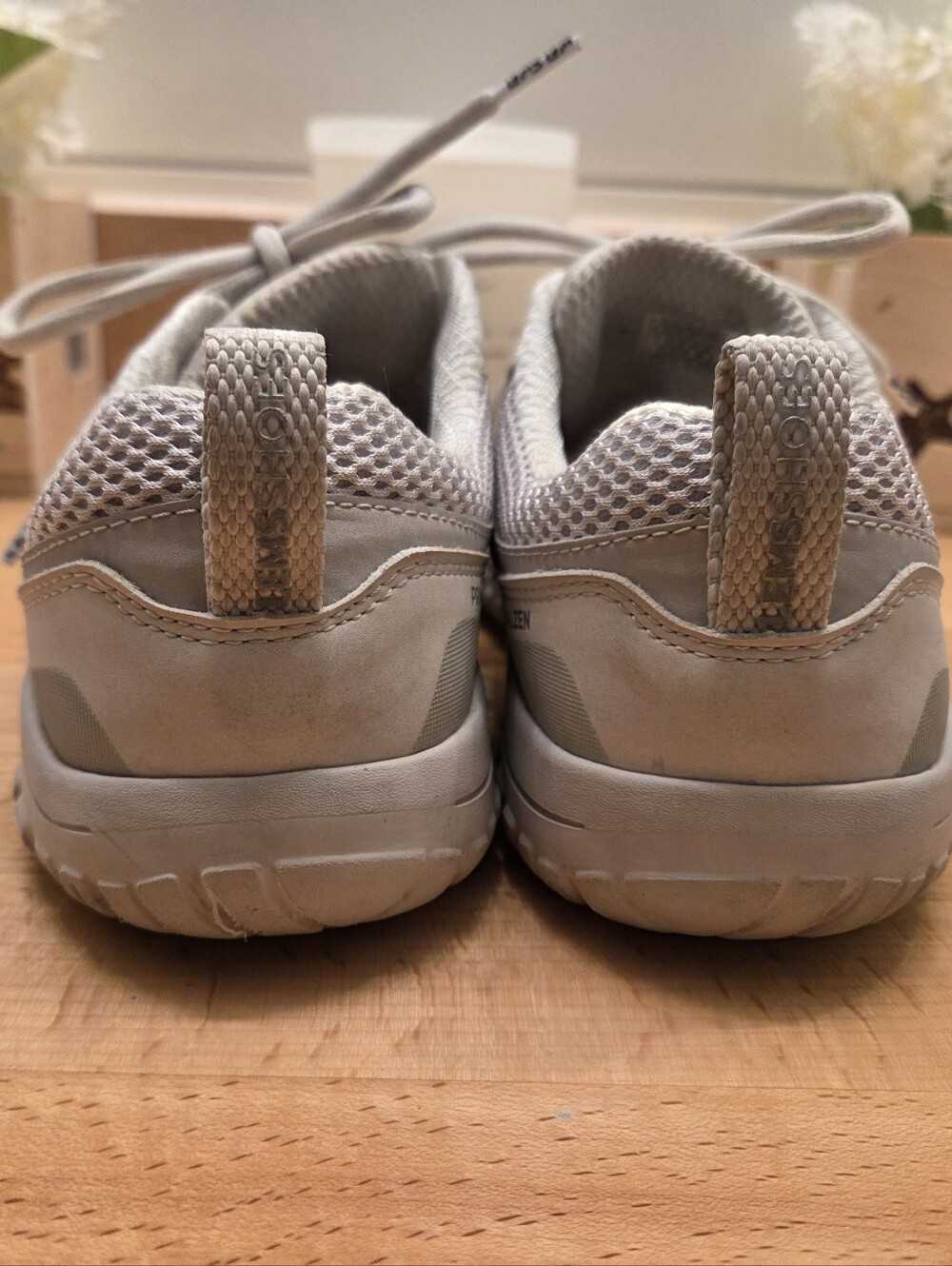 Lems Primal Zen Sneakers White Sand Vegan Comfort Shoes Womens Size 9 - Picture 4 of 10